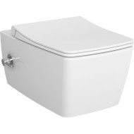 Унитаз биде Vitra Metropole Rim-Ex 7672B003-1684 подвесной без сиденья Унитаз биде Vitra Metropole Rim-Ex 7672B003-1684 подвесной без сиденья