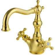 Смеситель для раковины Migliore Arcadia 18398 Золото Смеситель для раковины Migliore Arcadia 18398 Золото