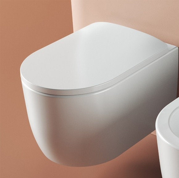 Унитаз Artceram Monet MNV001 05 00 подвесной Белый матовый без сиденья