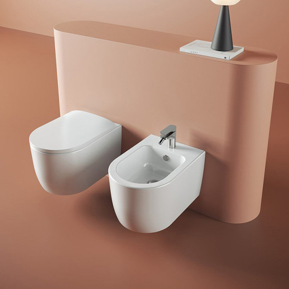 Унитаз Artceram Monet MNV001 05 00 подвесной Белый матовый без сиденья