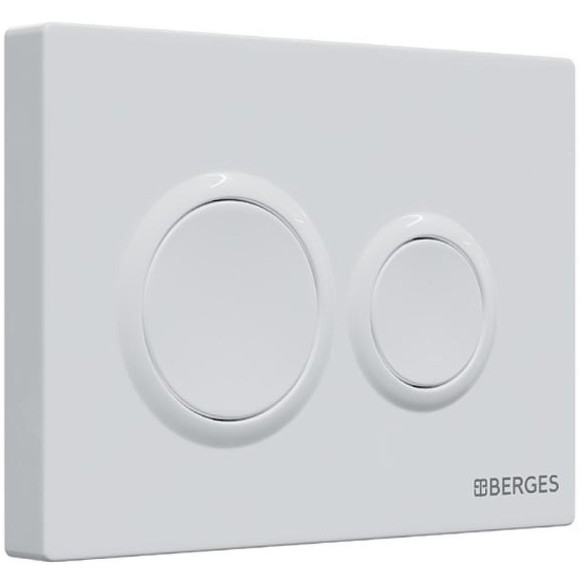 Комплект унитаза с инсталляцией Berges Novum 043250 с сиденьем Микролифт и Белой клавишей смыва Комплект унитаза с инсталляцией Berges Novum 043250 с сиденьем Микролифт и Белой клавишей смыва