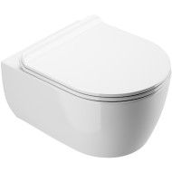 Унитаз Excellent Doto Pure Rim 54 CEEX.1404.545.WH подвесной с сиденьем Микролифт Унитаз Excellent Doto Pure Rim 54 CEEX.1404.545.WH подвесной с сиденьем Микролифт