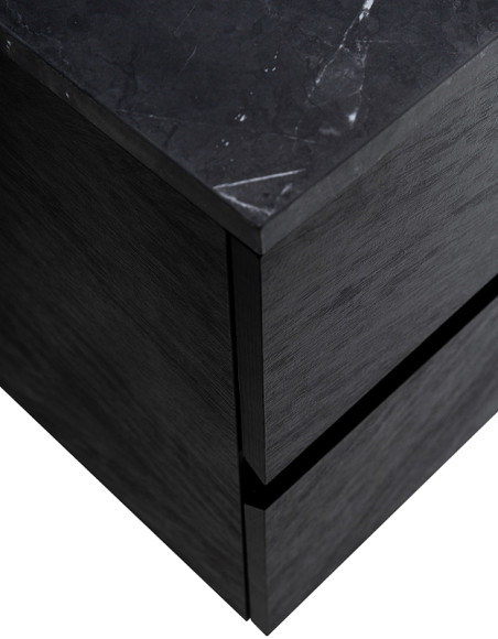 Тумба под раковину Cezares Molveno 46 100 MOLVENO 46-100-2C-SO-NR подвесная Nero