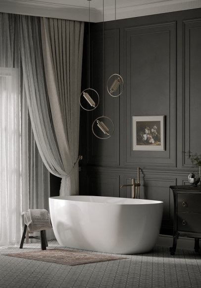 Акриловая ванна Sancos Space 170x80 FB13 без гидромассажа