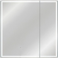 Зеркальный шкаф Style Line Квартет 80 СС-00002375 с подсветкой Белый Зеркальный шкаф Style Line Квартет 80 СС-00002375 с подсветкой Белый