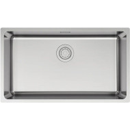 Кухонная мойка Paulmark Yuni 76 Uni YU76-BS Брашированная нержавеющая сталь Кухонная мойка Paulmark Yuni 76 Uni YU76-BS Брашированная нержавеющая сталь