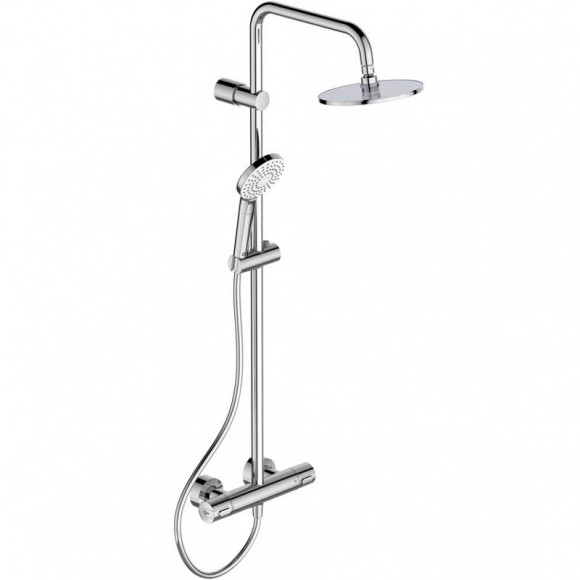 Душевая система Ideal Standard Ideal Rain Soft Evo A6983AA с термостатом Хром