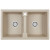 Кухонная мойка Paulmark Tandem 80/2 PM238150-BE Бежевая