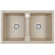 Кухонная мойка Paulmark Tandem 80/2 PM238150-BE Бежевая Кухонная мойка Paulmark Tandem 80/2 PM238150-BE Бежевая