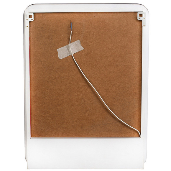 Зеркальный шкаф Style Line Каре 50 СС-00002302 с подсветкой Белый с сенсорным выключателем Зеркальный шкаф Style Line Каре 50 СС-00002302 с подсветкой Белый с сенсорным выключателем