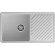 Кухонная мойка GranFest Quarz GF-ZL53 Серая Кухонная мойка GranFest Quarz GF-ZL53 Серая
