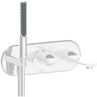 Смеситель для ванны Bossini Apice Z00555.045 Белый матовый