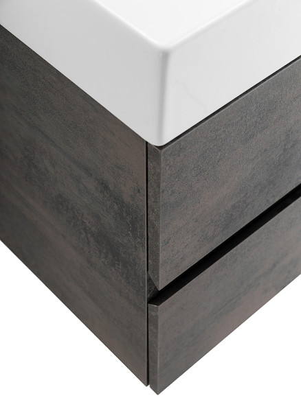 Тумба под раковину Cezares Molveno 46 100 MOLVENO 46-100-2C-SO-OSS подвесная Ossido