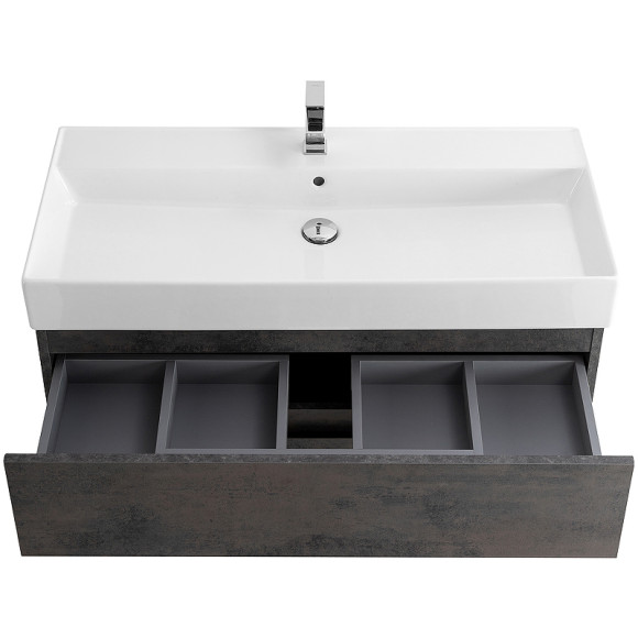 Тумба под раковину Cezares Molveno 46 100 MOLVENO 46-100-2C-SO-OSS подвесная Ossido