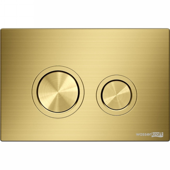 Смывной бачок WasserKRAFT Aller 10TLT.031.ME.MG01 для унитаза с клавишей смыва Золото матовое Смывной бачок WasserKRAFT Aller 10TLT.031.ME.MG01 для унитаза с клавишей смыва Золото матовое