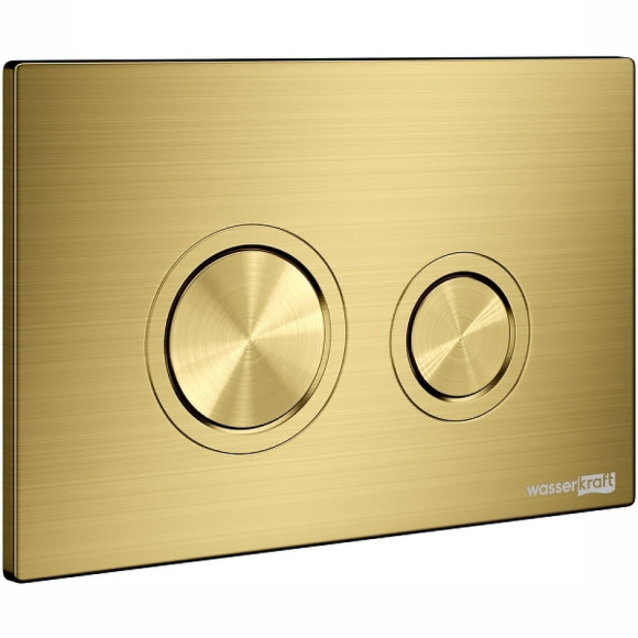 Смывной бачок WasserKRAFT Aller 10TLT.031.ME.MG01 для унитаза с клавишей смыва Золото матовое Смывной бачок WasserKRAFT Aller 10TLT.031.ME.MG01 для унитаза с клавишей смыва Золото матовое