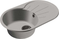Кухонная мойка GranFest Rondo GF-R750L Серая Кухонная мойка GranFest Rondo GF-R750L Серая