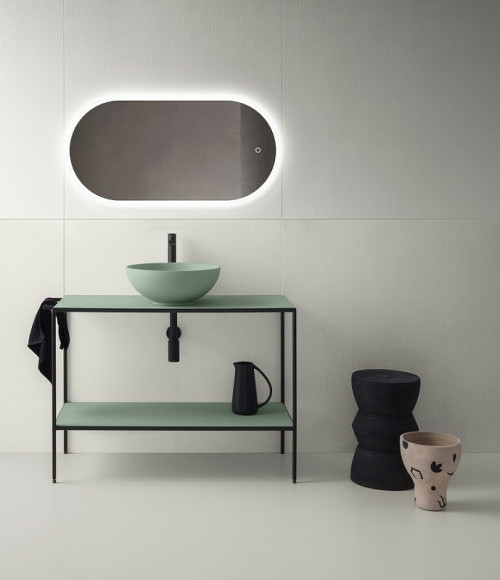 Зеркало Esbano 40 ESMI2073BVD с подсветкой с сенсорным выключателем и подогревом