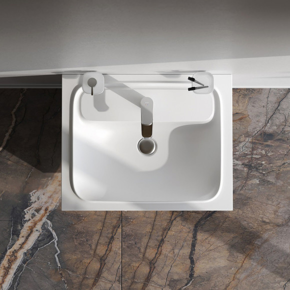 Раковина AM.PM Func 60 M8FWPC0600WM Белая матовая Раковина AM.PM Func 60 M8FWPC0600WM Белая матовая