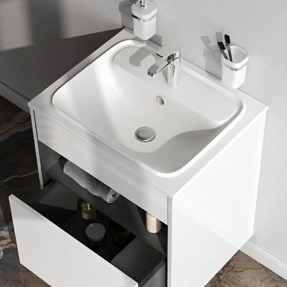 Раковина AM.PM Func 60 M8FWPC0600WM Белая матовая Раковина AM.PM Func 60 M8FWPC0600WM Белая матовая