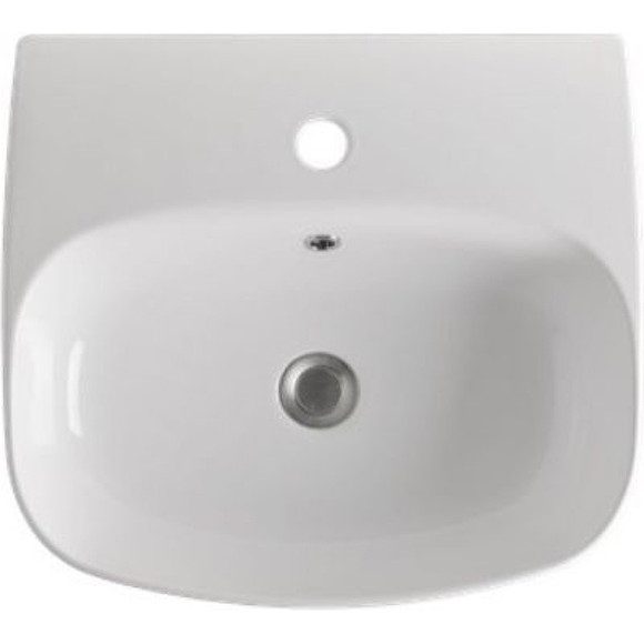 Раковина Kerasan Nolita 60 534101*1 Белая глянцевая