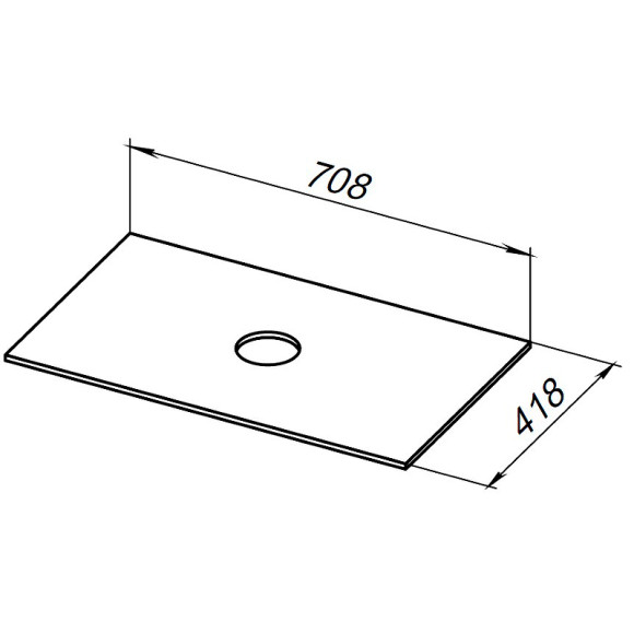 Столешница под раковину Allen Brau Liberty 75 1.33007.B-S Бежевый структ Столешница под раковину Allen Brau Liberty 75 1.33007.B-S Бежевый структ