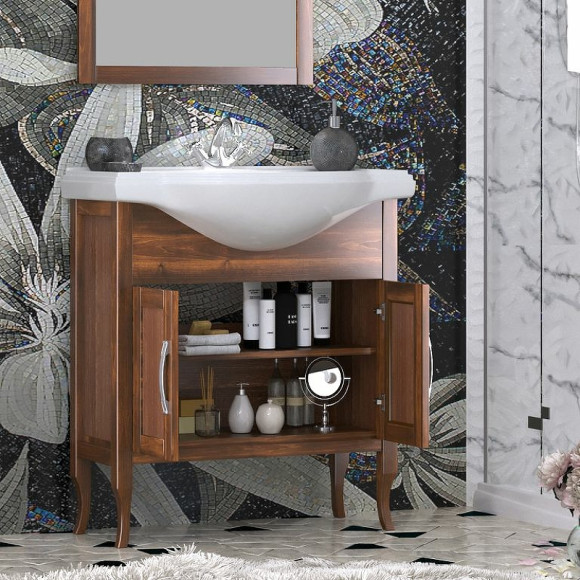 Тумба под раковину Opadiris Мираж 80 00-00007498 Светлый орех Тумба под раковину Opadiris Мираж 80 00-00007498 Светлый орех