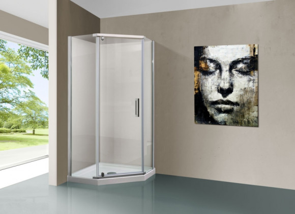 Душевой уголок Vincea Stresa 90x90 VSP-1S900CL профиль Хром стекло прозрачное Душевой уголок Vincea Stresa 90x90 VSP-1S900CL профиль Хром стекло прозрачное