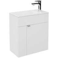Тумба под раковину Kerama Marazzi Lato 50 LAT.50.1\WHT подвесная Белая глянцевая Тумба под раковину Kerama Marazzi Lato 50 LAT.50.1\WHT подвесная Белая глянцевая