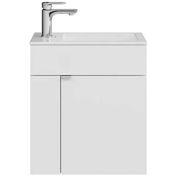 Тумба под раковину Kerama Marazzi Lato 50 LAT.50.1\WHT подвесная Белая глянцевая Тумба под раковину Kerama Marazzi Lato 50 LAT.50.1\WHT подвесная Белая глянцевая