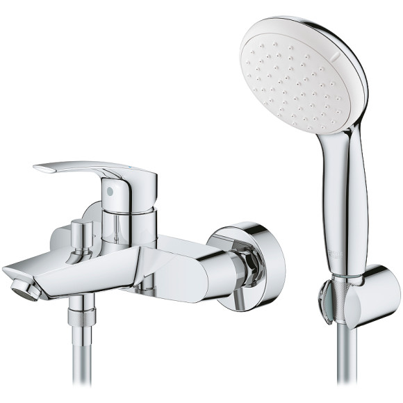 Смеситель для ванны Grohe Eurosmart 33302003 Хром Смеситель для ванны Grohe Eurosmart 33302003 Хром