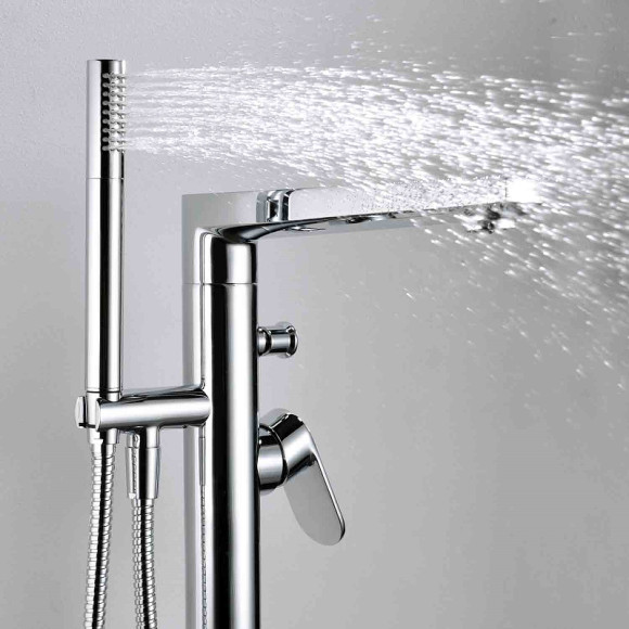 Смеситель для ванны WasserKRAFT Dinkel 5821 Хром Смеситель для ванны WasserKRAFT Dinkel 5821 Хром