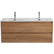 Тумба под раковину BelBagno Kraft 120 KRAFT-1200-2C-SO-2-RNN подвесная Rovere Nebrasca Nature