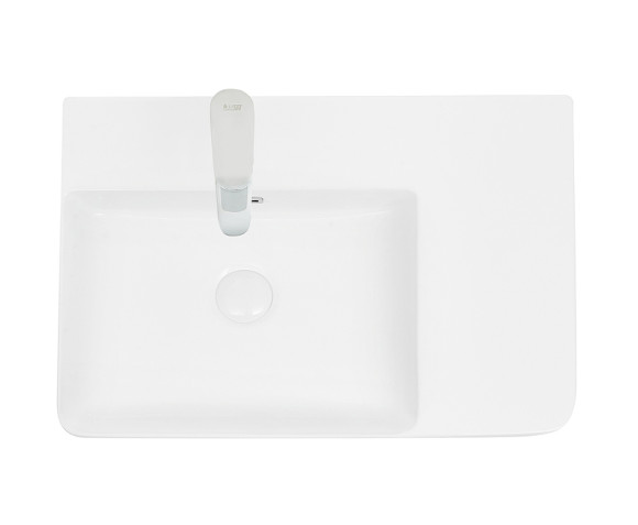Раковина WeltWasser Elbach 2223 L 60 10000004573 Белый глянец Раковина WeltWasser Elbach 2223 L 60 10000004573 Белый глянец