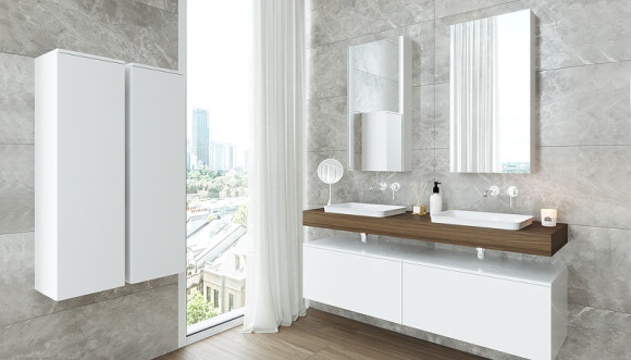 Столешница под раковину Velvex Unique Unit 160 st.UNI.160-628 Дуб карпентер