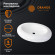Раковина-чаша Orange 64 B08-640w Белая Раковина-чаша Orange 64 B08-640w Белая
