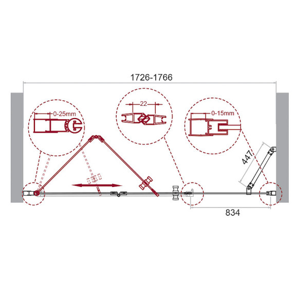 Душевая дверь BelBagno Albano 180 ALBANO-BS-13-90+90-C-Cr профиль Хром стекло прозрачное Душевая дверь BelBagno Albano 180 ALBANO-BS-13-90+90-C-Cr профиль Хром стекло прозрачное