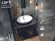 Столешница под раковину 1MarKa Loft 70 Ц0000021560 Черная