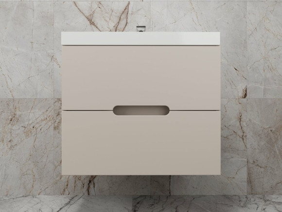 Тумба под раковину Style Line Матис 70 ЛС-00002309 подвесная Крем Тумба под раковину Style Line Матис 70 ЛС-00002309 подвесная Крем
