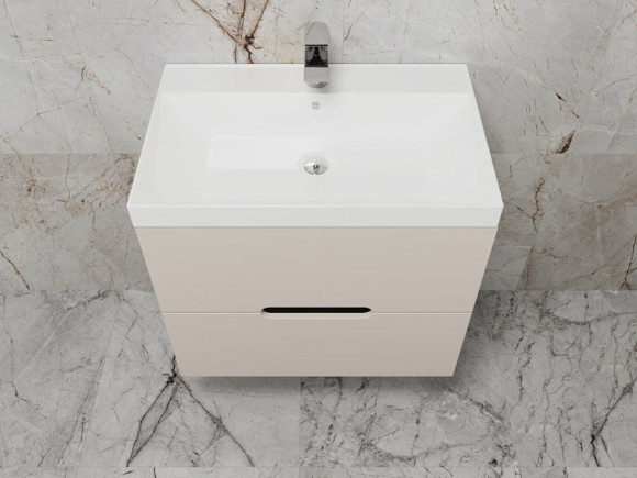 Тумба под раковину Style Line Матис 70 ЛС-00002309 подвесная Крем Тумба под раковину Style Line Матис 70 ЛС-00002309 подвесная Крем