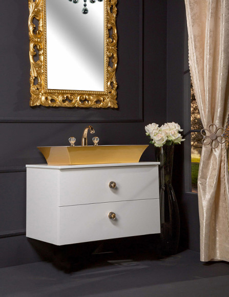 Тумба под раковину Boheme Armadi Art NeoArt 80 831-080-WH подвесная White