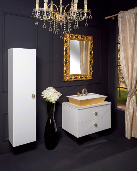 Тумба под раковину Boheme Armadi Art NeoArt 80 831-080-WH подвесная White