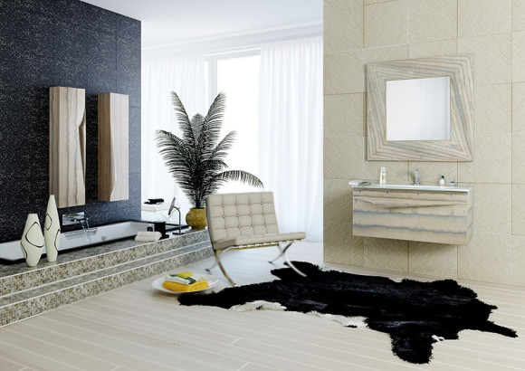 Тумба под раковину Clarberg Papyrus Wood 100 Pap-w.01.10/LIGHT подвесная Светлое дерево