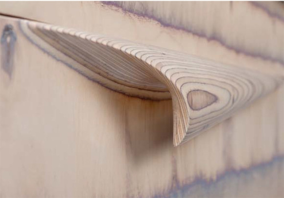 Тумба под раковину Clarberg Papyrus Wood 100 Pap-w.01.10/LIGHT подвесная Светлое дерево