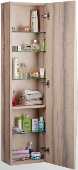 Тумба под раковину Clarberg Papyrus Wood 100 Pap-w.01.10/LIGHT подвесная Светлое дерево