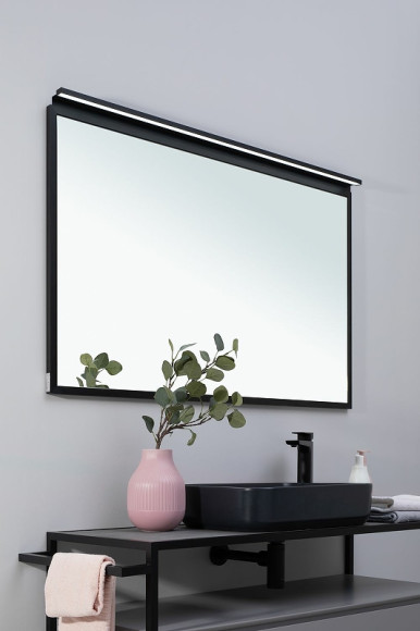 Зеркало Allen Brau Priority 120 1.31018.BB с подсветкой Черный браш Зеркало Allen Brau Priority 120 1.31018.BB с подсветкой Черный браш