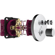 Смеситель для душа AQUAme AQM8802CR с термостатом Хром