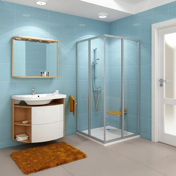 Душевая дверь Ravak Supernova SRV2-100 195 S 14VA01O2Z1 профиль Белый стекло Transparent Душевая дверь Ravak Supernova SRV2-100 195 S 14VA01O2Z1 профиль Белый стекло Transparent