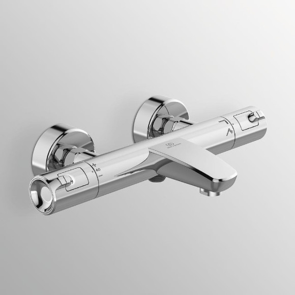 Смеситель для ванны Ideal Standard Ceratherm T50 A7223AA с термостатом Хром Смеситель для ванны Ideal Standard Ceratherm T50 A7223AA с термостатом Хром