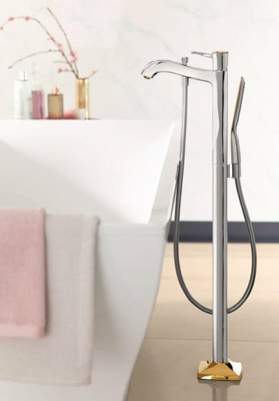 Смеситель для ванны Hansgrohe Metropol Classic 31445090 Хром Золото